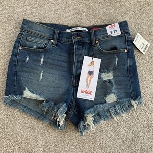 High Waisted Jean Shorts